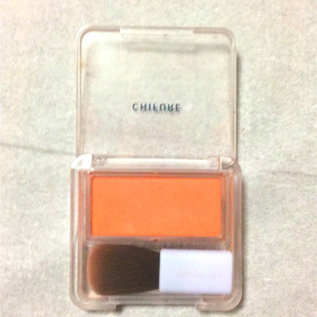 チーク カラー(ブラシ付)/ちふれ/パウダーチークを使ったクチコミ（1枚目）