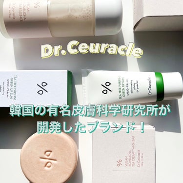 ティーツリーピュリファイングリーンアップサン/Dr.Ceuracle/日焼け止め・UVケアを使ったクチコミ（1枚目）