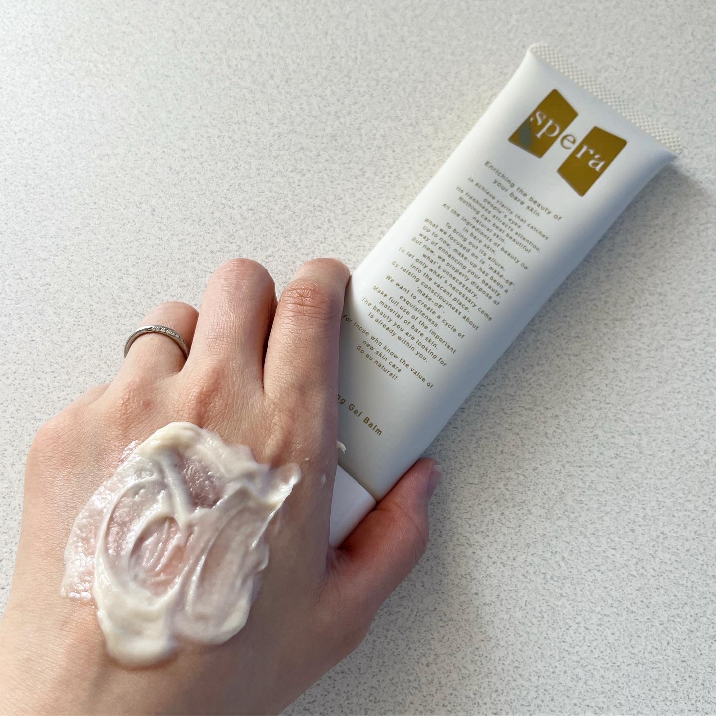 speraクレンジングジェルバーム/spera/クレンジングジェルを使ったクチコミ（3枚目）