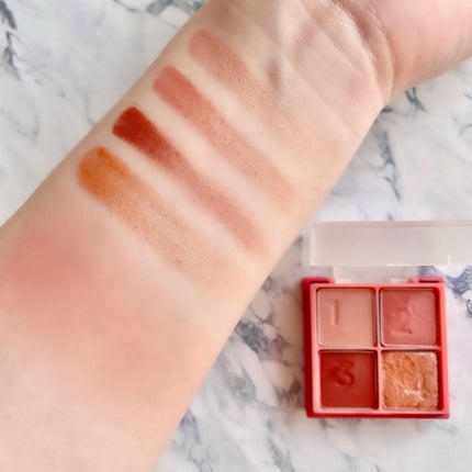 マルチキューブ/i’m meme/アイシャドウパレットを使ったクチコミ(4枚目)