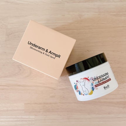 BnDアンダーアームクリーム(ボディクリーム)/BnD/デリケートゾーンケアを使ったクチコミ(1枚目)