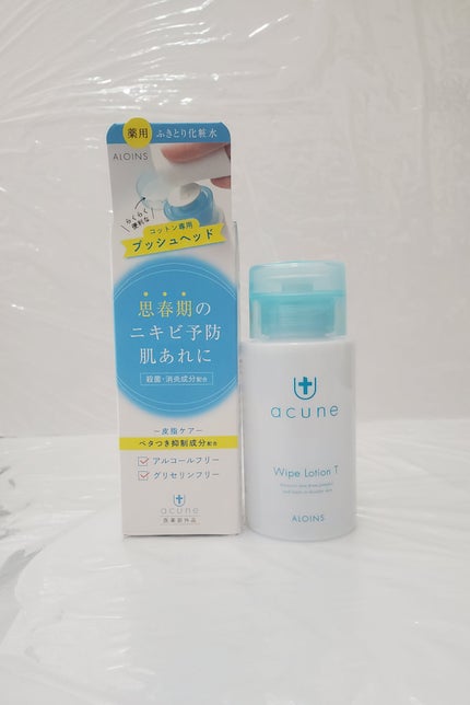 アキュネ 薬用ふきとりローションT/アキュネ/拭き取り化粧水を使ったクチコミ(1枚目)