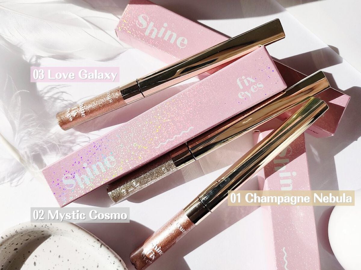 シャインフィックス アイズグリッター/ETUDE/グリッターを使ったクチコミ(2枚目)