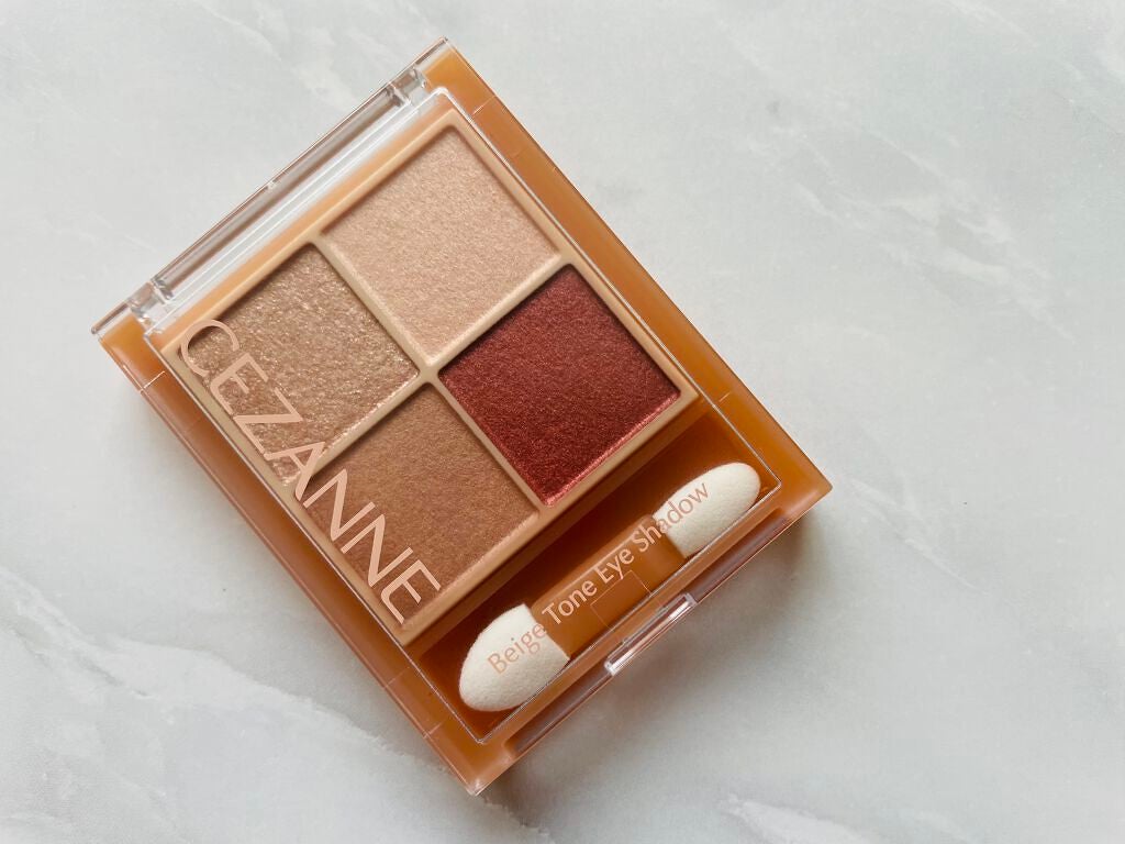 ベージュトーンアイシャドウ/CEZANNE/アイシャドウパレットを使ったクチコミ(1枚目)