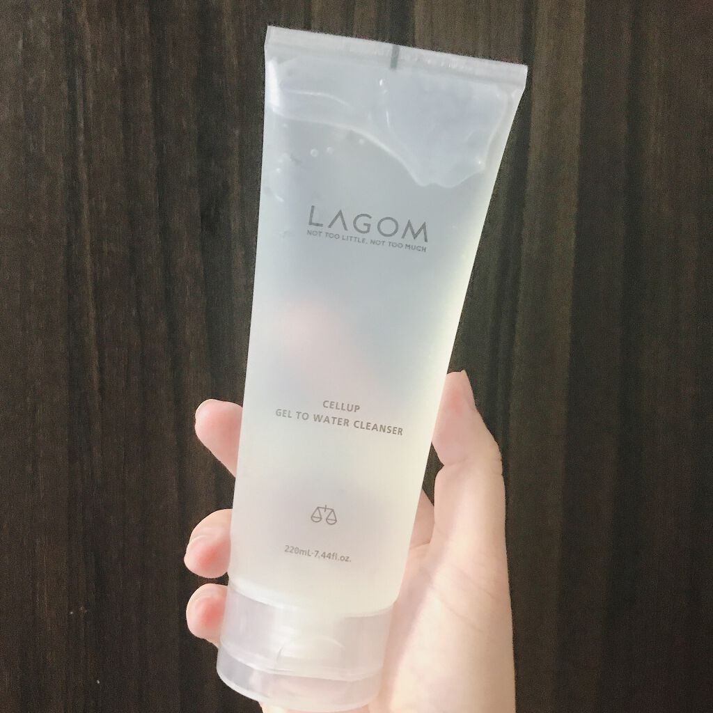 ラゴム ジェルトゥウォーター クレンザー(朝用洗顔)/LAGOM /その他洗顔料を使ったクチコミ(2枚目)