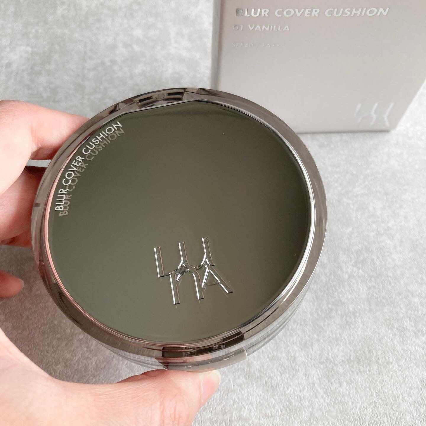 ブラーカバークッション/LUNA/クッションファンデーションを使ったクチコミ（1枚目）