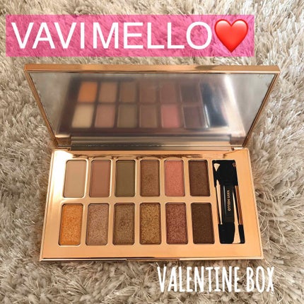 バレンタインボックス/VAVI MELLO/アイシャドウパレットを使ったクチコミ(1枚目)