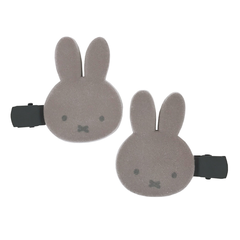 MFフロッキーダイカット前髪クリップ グレージュ(GREIGE)