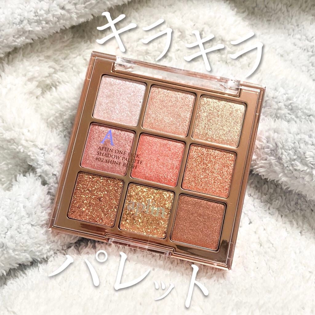 ワンピックアイシャドウパレット/APLIN/アイシャドウパレットを使ったクチコミ(1枚目)