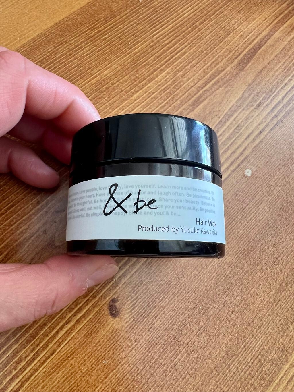 ヘアワックス/&be/ヘアワックス・クリームを使ったクチコミ(1枚目)