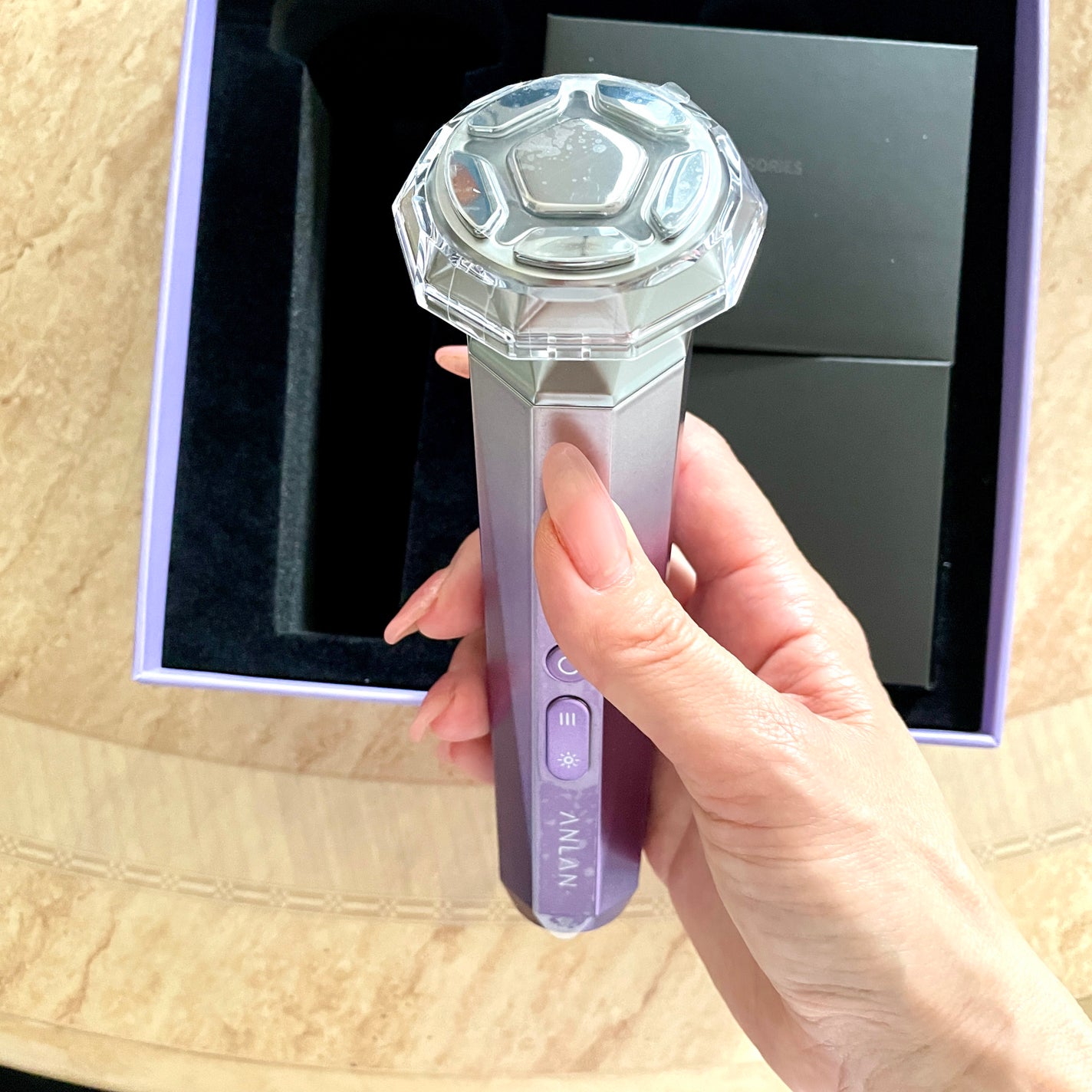 RF温冷美顔器/ANLAN/美顔器・マッサージを使ったクチコミ(2枚目)