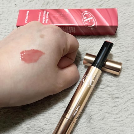 ゲットイットティントグレーズバーム/TONYMOLY/リップティントを使ったクチコミ(3枚目)