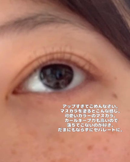 ハンオールフィックスマスカラ/rom&nd/マスカラを使ったクチコミ(4枚目)