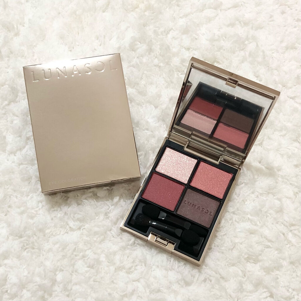 アイカラーレーション/LUNASOL/アイシャドウパレットを使ったクチコミ（1枚目）