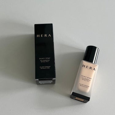 シルキーステイファンデーション/HERA/リキッドファンデーションを使ったクチコミ（2枚目）