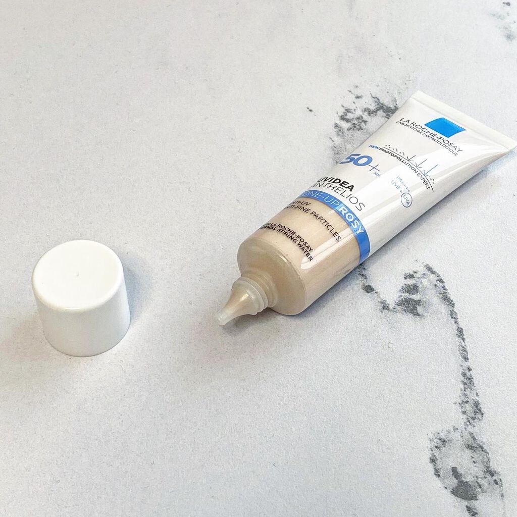 UVイデア XL プロテクショントーンアップ ローズ/ラ ロッシュ ポゼ/日焼け止めクリームを使ったクチコミ(2枚目)