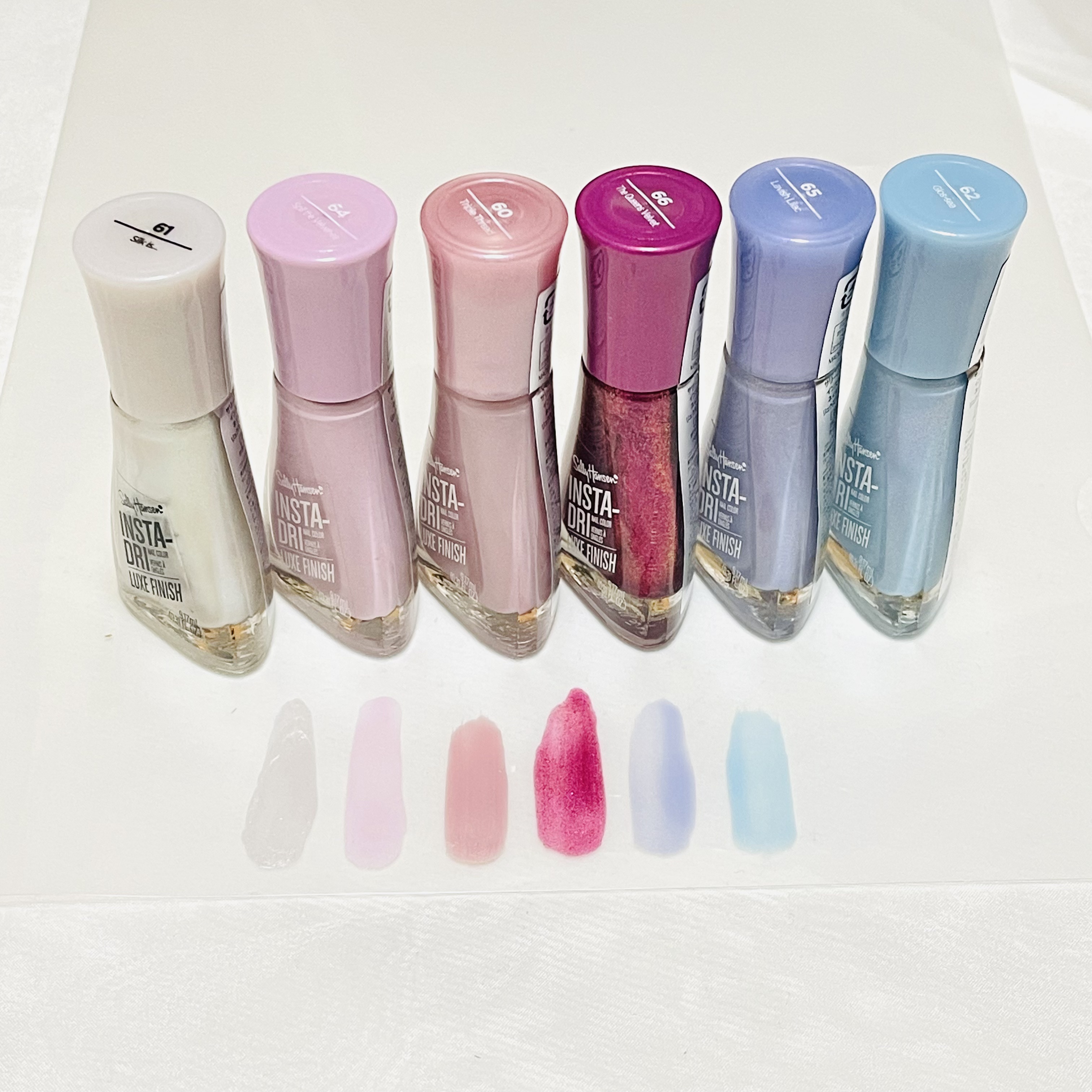 インスタドライ ネイルカラー リュクスフィニッシュ 062 グロスシィ/サリーハンセン/オールインワンネイルを使ったクチコミ（2枚目）