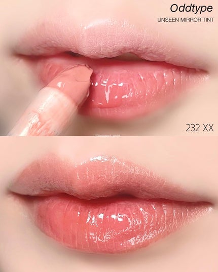 アンシーン ミラーティント/Oddtype/リップティントを使ったクチコミ(6枚目)