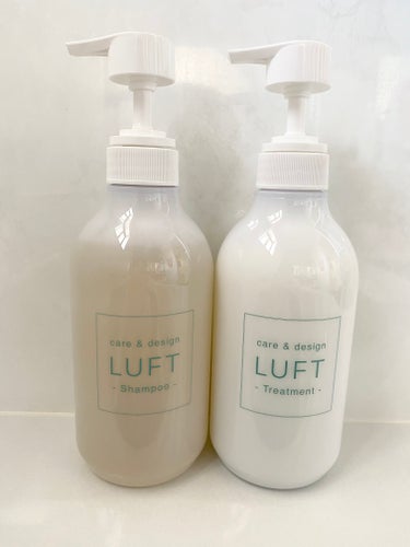 LUFT ケア＆デザイン シャンプー＆トリートメントHのクチコミ「LUFT ケア&デザイン シャンプー 
トリートメント まとまり
モイストタイプ

シンプルな.....」（2枚目）