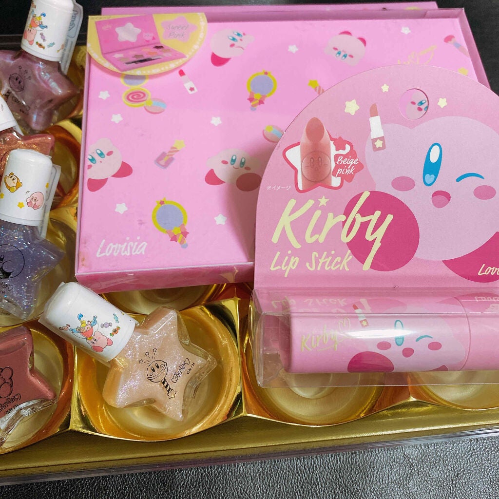 星のカービィ アイシャドウ/ラヴィジア/アイシャドウパレットを使ったクチコミ(4枚目)