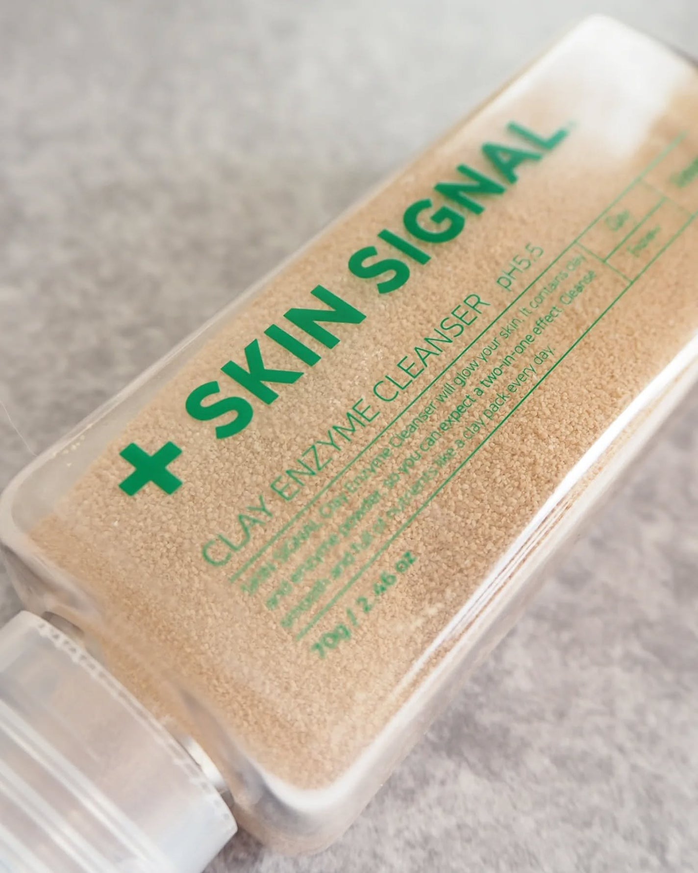 ピンククレイ酵素クレンザー/SKIN SIGNAL/洗顔パウダーを使ったクチコミ(2枚目)