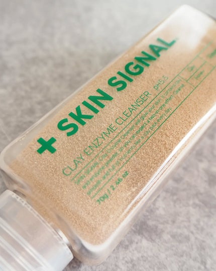 ピンククレイ酵素クレンザー/SKIN SIGNAL/洗顔パウダーを使ったクチコミ(2枚目)