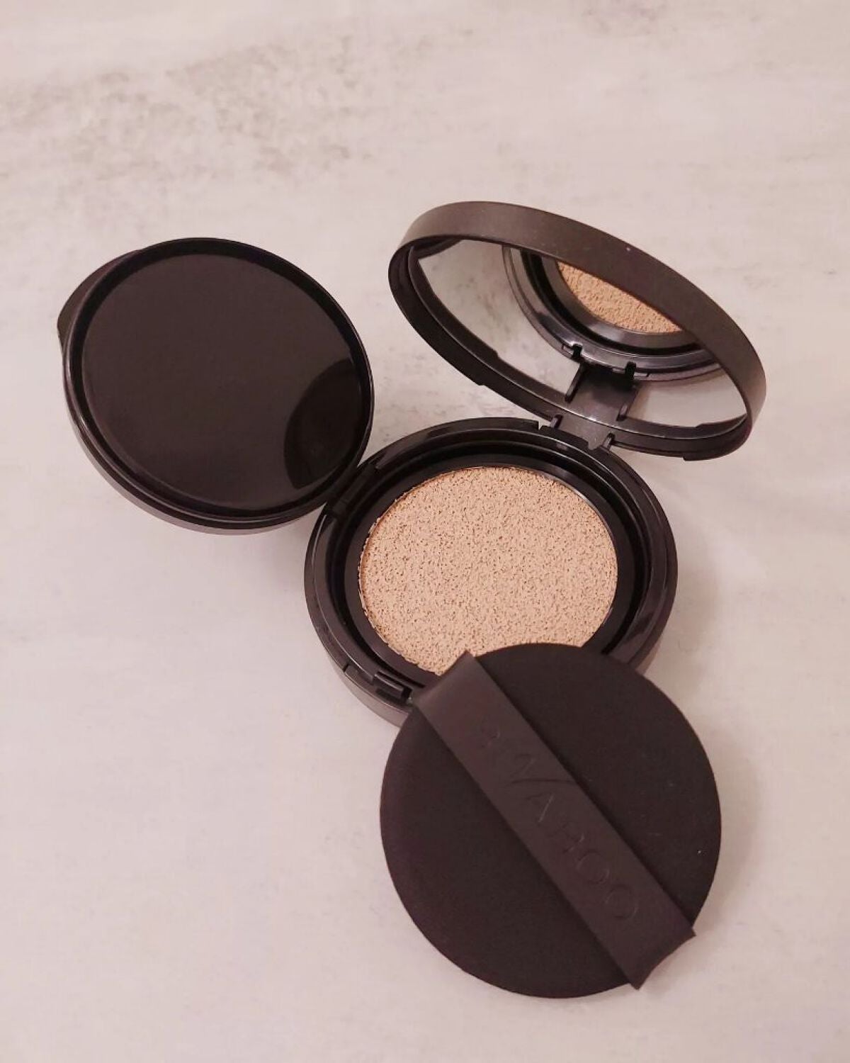 ベルベットジュエルクッション/BIVABOO/クッションファンデーションを使ったクチコミ(3枚目)