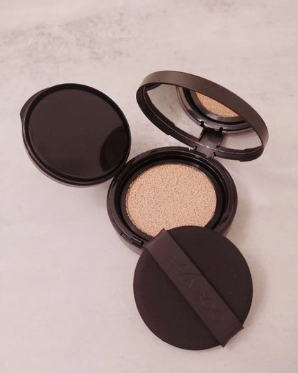 ベルベットジュエルクッション/BIVABOO/クッションファンデーションを使ったクチコミ(3枚目)