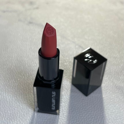 キヌ ルージュ マット/shu uemura/口紅を使ったクチコミ(5枚目)