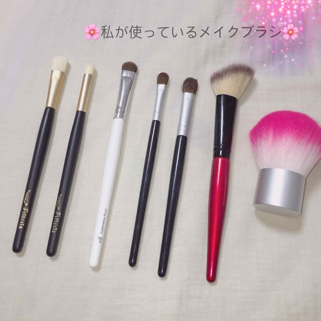 春姫 カブキフェイスブラシ/DAISO/メイクブラシを使ったクチコミ(1枚目)