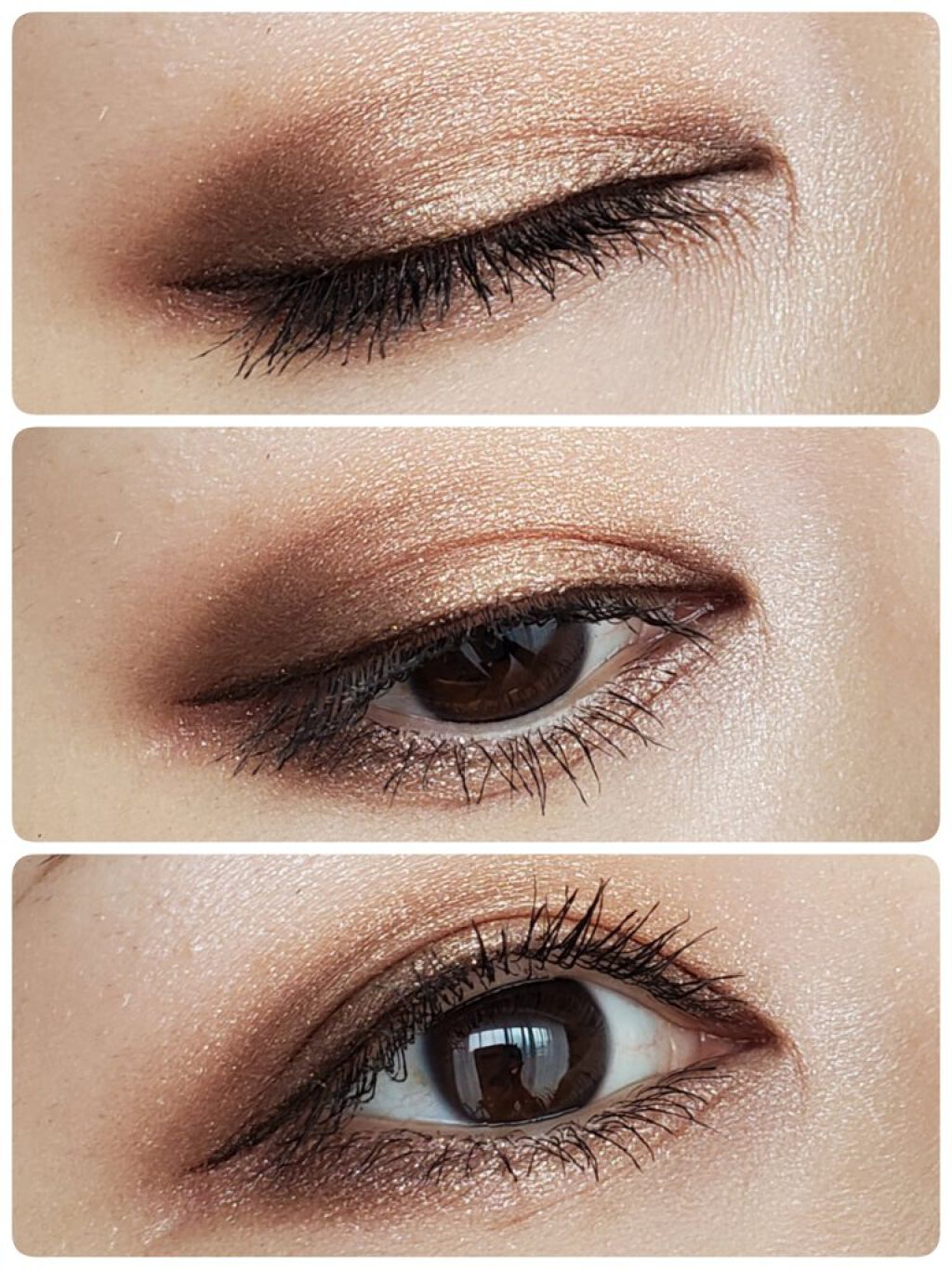 シャイニーシャドウ N/excel/単色アイシャドウを使ったクチコミ（1枚目）