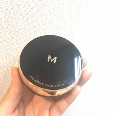 M クッション ファンデーション(プロカバー)/MISSHA/クッションファンデーションを使ったクチコミ（1枚目）