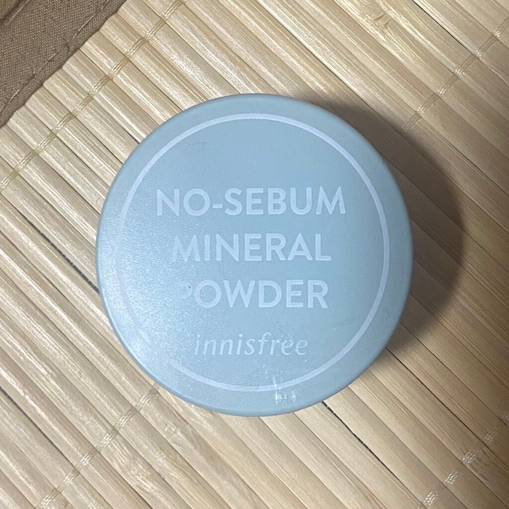 ノーセバム ミネラルパウダー N/innisfree/ルースパウダーを使ったクチコミ(1枚目)