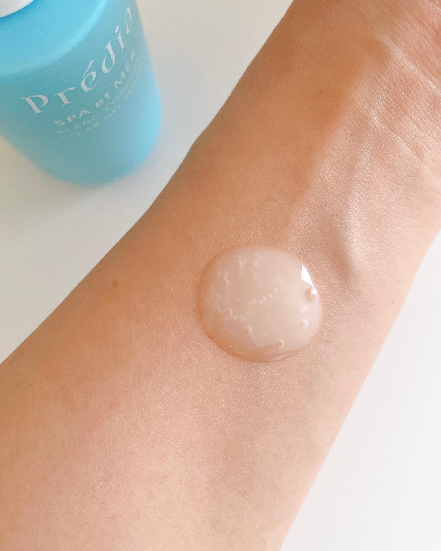 プレディア スパ・エ・メール ブラン コンフォール クリア ジェルウォッシュ/Prédia/ピーリングを使ったクチコミ（3枚目）