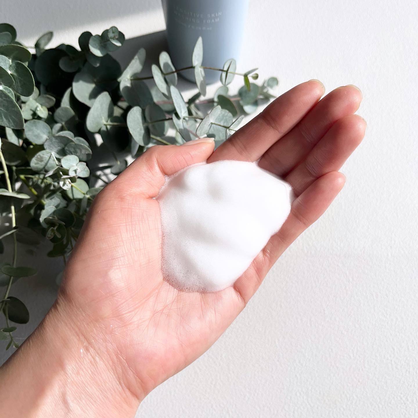 センシティブ スキン ウォッシングフォーム/OSAJI/泡洗顔を使ったクチコミ（2枚目）