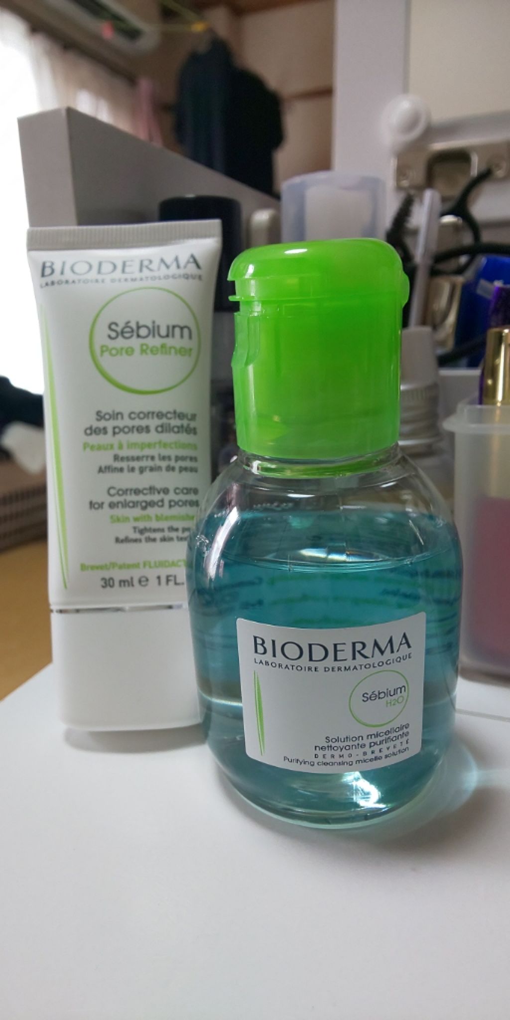 セビウム エイチツーオー D/ビオデルマ/クレンジングウォーターを使ったクチコミ(1枚目)