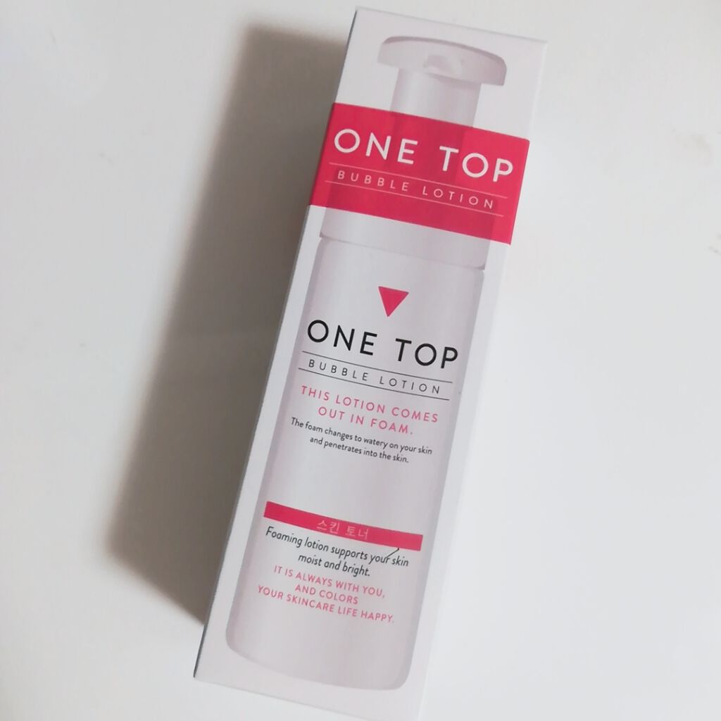 バブルローション/ONE TOP/化粧水を使ったクチコミ(1枚目)