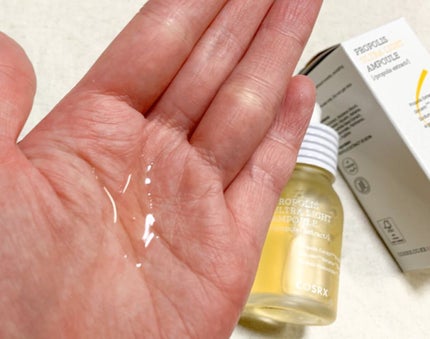 フルフィットプロポリスウルトラライトアンプル /COSRX/美容液を使ったクチコミ(3枚目)