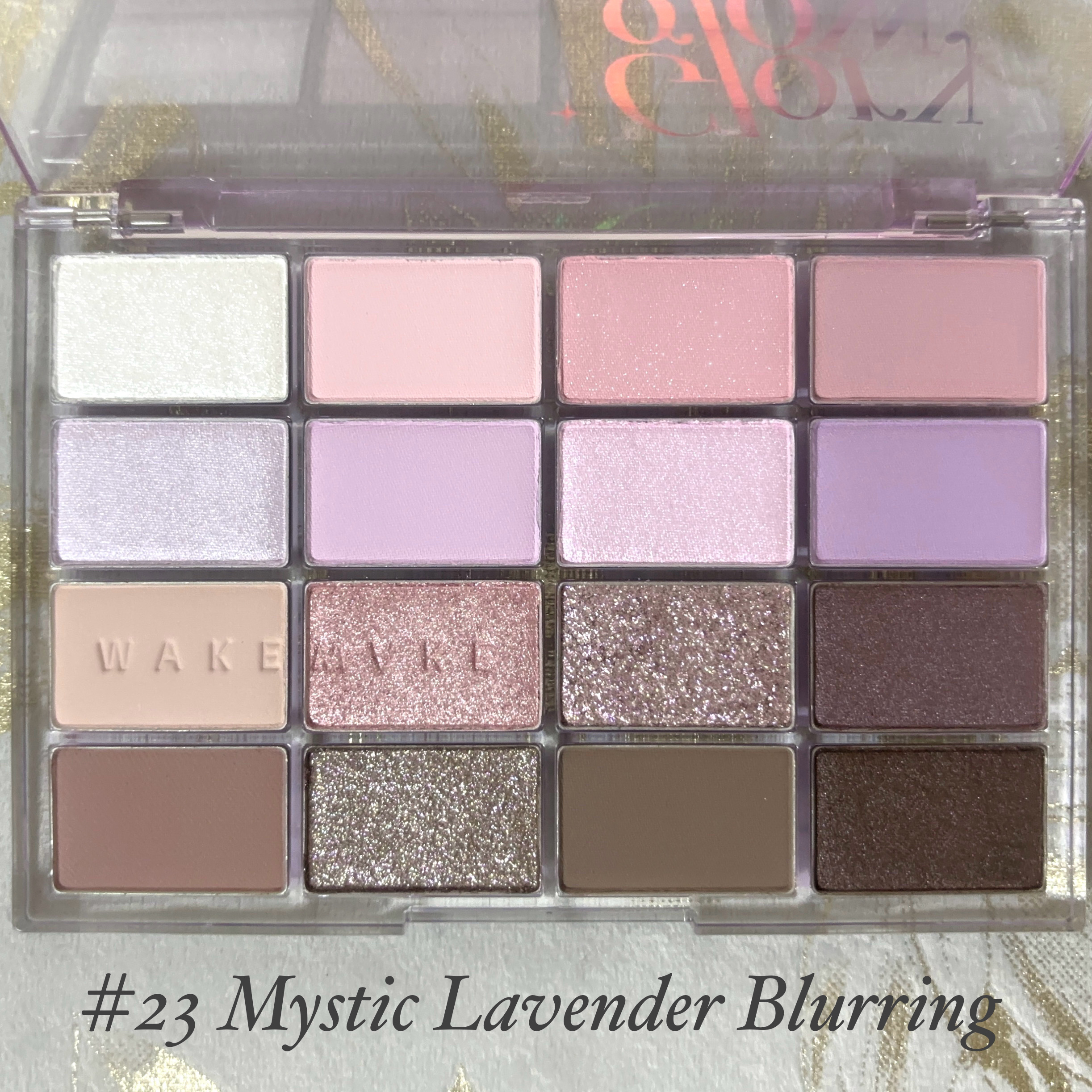 ソフトブラーリングアイパレット/wakemake/アイシャドウパレットを使ったクチコミ（3枚目）