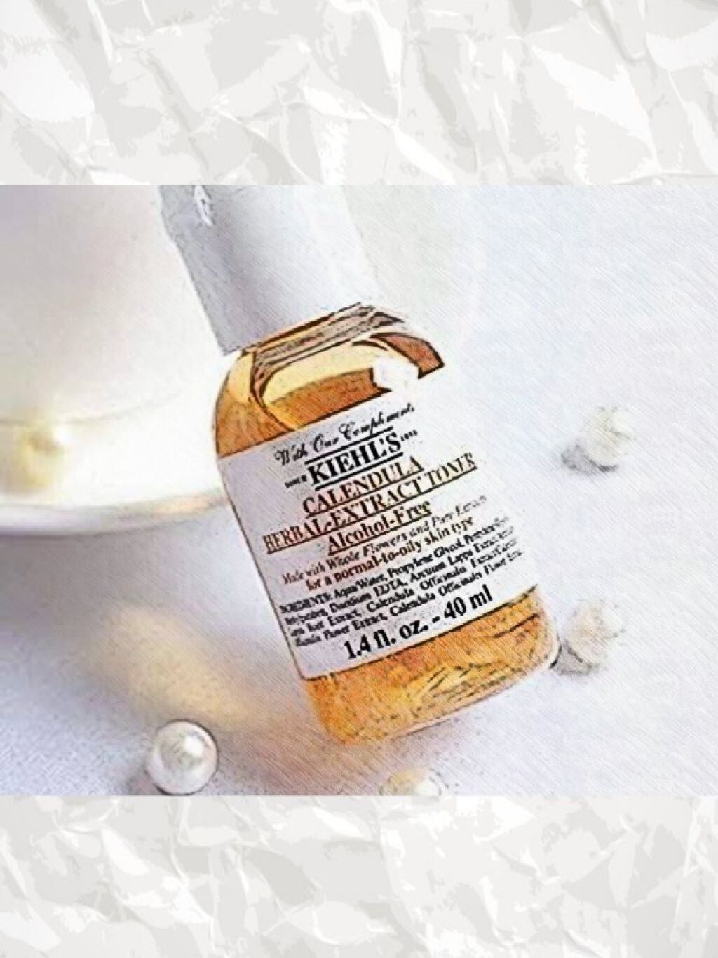 キールズ ハーバル トナー CL アルコールフリー/Kiehl's/化粧水を使ったクチコミ(1枚目)