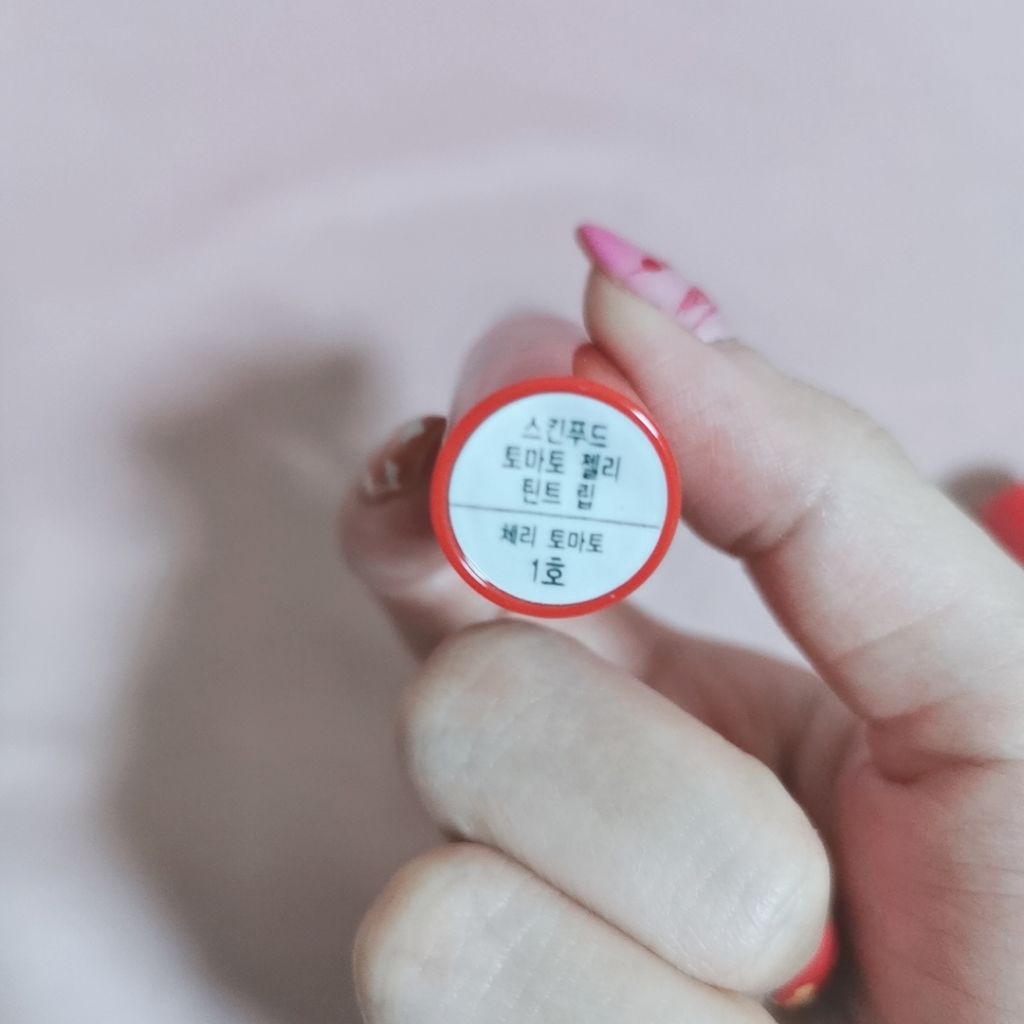 トマト ジェリー ティント リップ/SKINFOOD/リップティントを使ったクチコミ(2枚目)