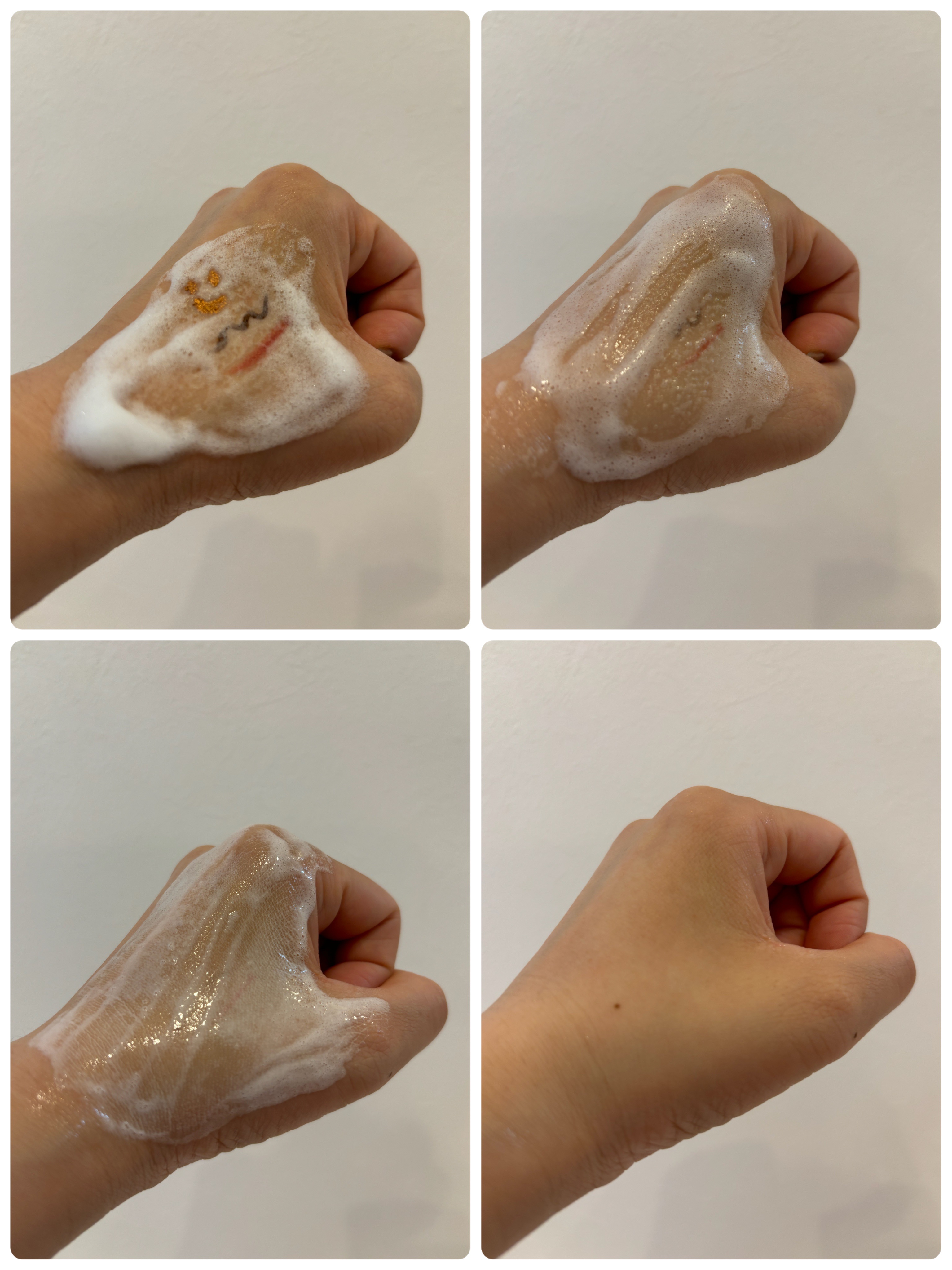 ホリーディア クリーミーリセットクレンジング/HOLIDEA/泡洗顔を使ったクチコミ（3枚目）