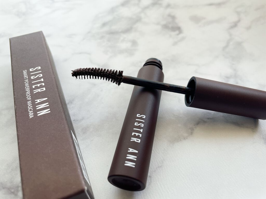 スマートウォータープルーフマスカラ 01 ブラックマスカラ/SISTER ANN/マスカラを使ったクチコミ（2枚目）