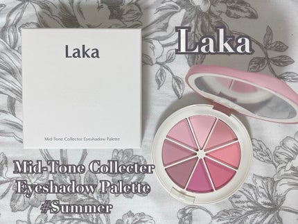 ミドルトーンアイシャドウコレクターパレット/Laka/アイシャドウパレットを使ったクチコミ(1枚目)