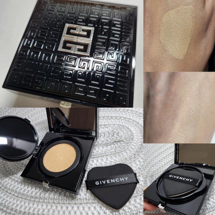 プリズム・リーブル・スキンケアリング・グロウ・クッション/GIVENCHY/クッションファンデーションを使ったクチコミ(2枚目)