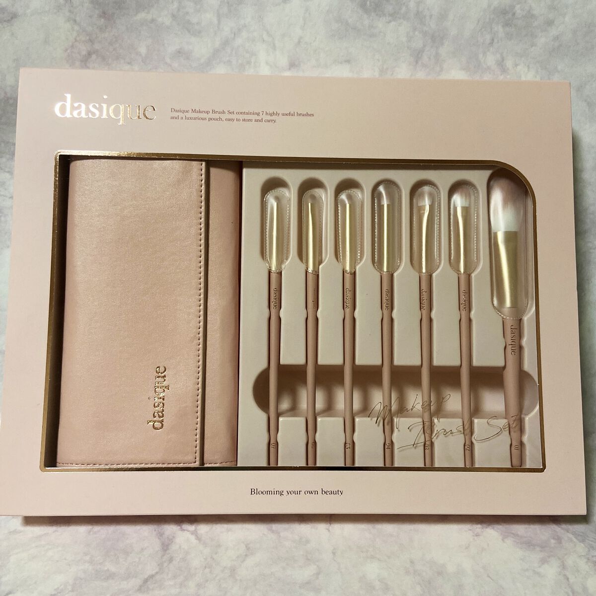 メイクブラシセット/dasique/メイクブラシを使ったクチコミ（1枚目）
