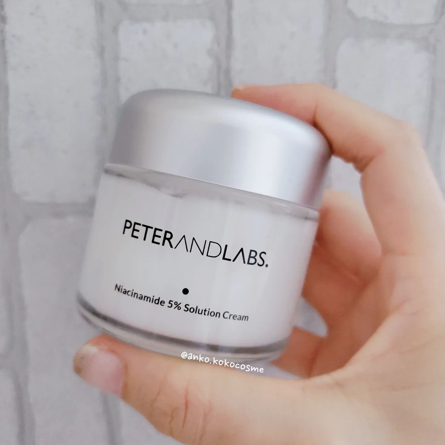 ナイアシンアミド5% ソリューション モイスチャークリーム/PETERANDLABS/フェイスクリームを使ったクチコミ（2枚目）