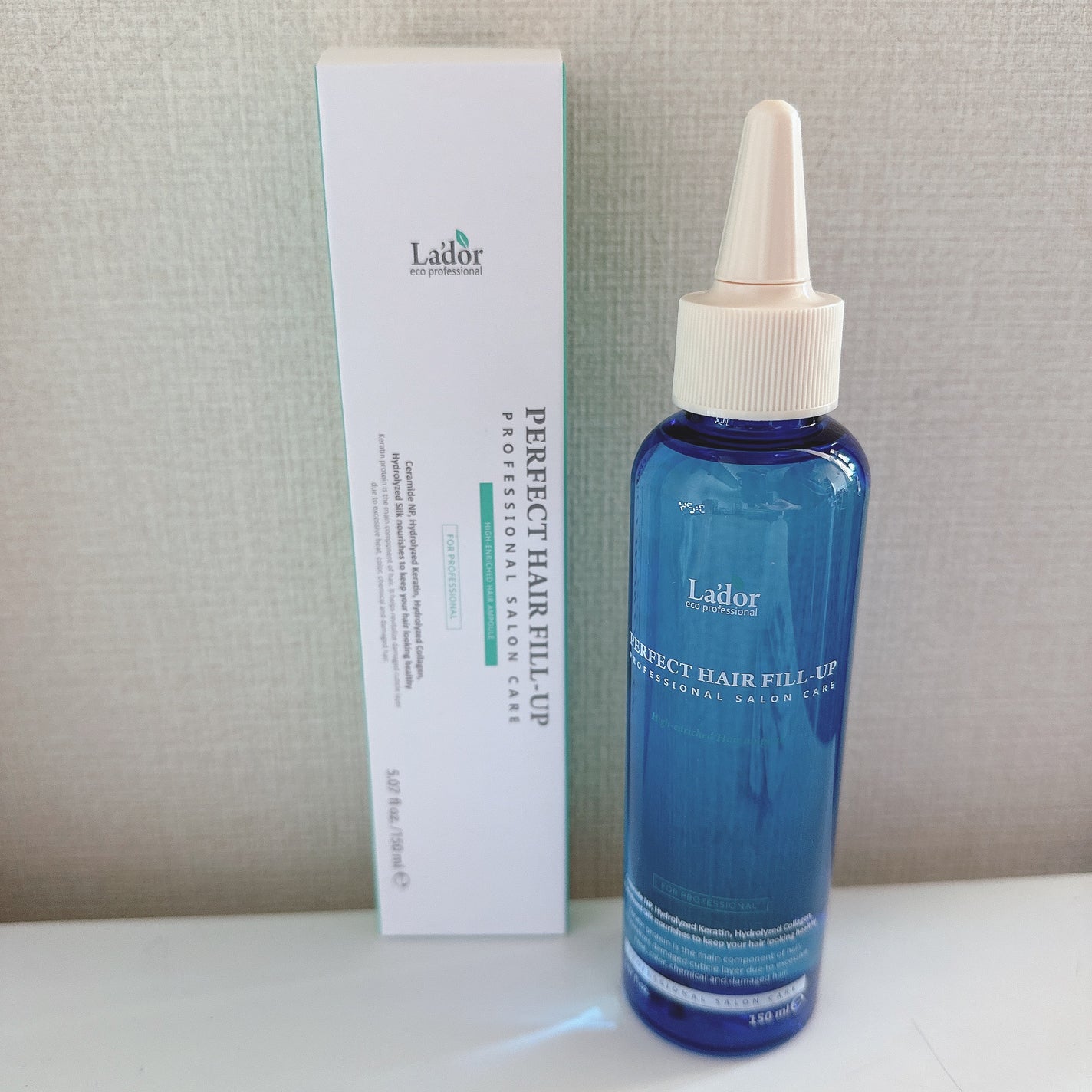 PERFECT HAIR FILL-UP/La'dor/洗い流すヘアトリートメントを使ったクチコミ(1枚目)