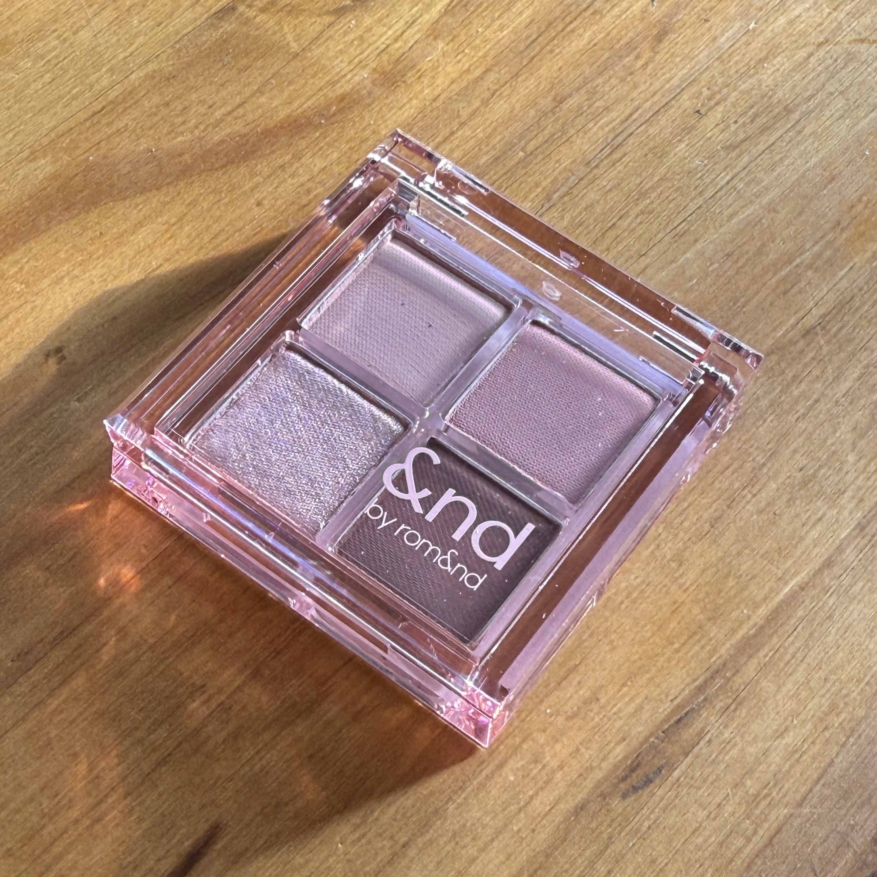 アンドバイロムアンド　メロウアイパレット/&nd by rom&nd/アイシャドウパレットを使ったクチコミ（1枚目）