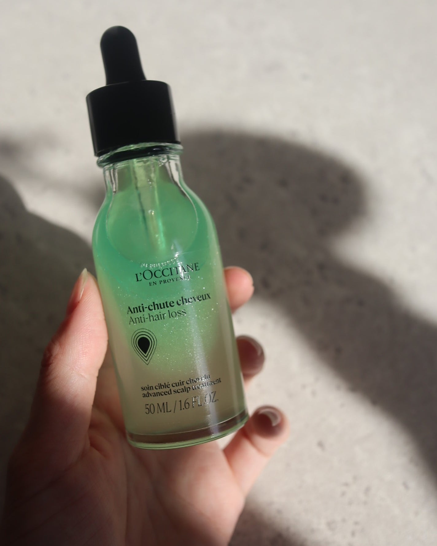 薬用 メディカル アンチヘアロスセラム/L'OCCITANE/頭皮ローションを使ったクチコミ(1枚目)